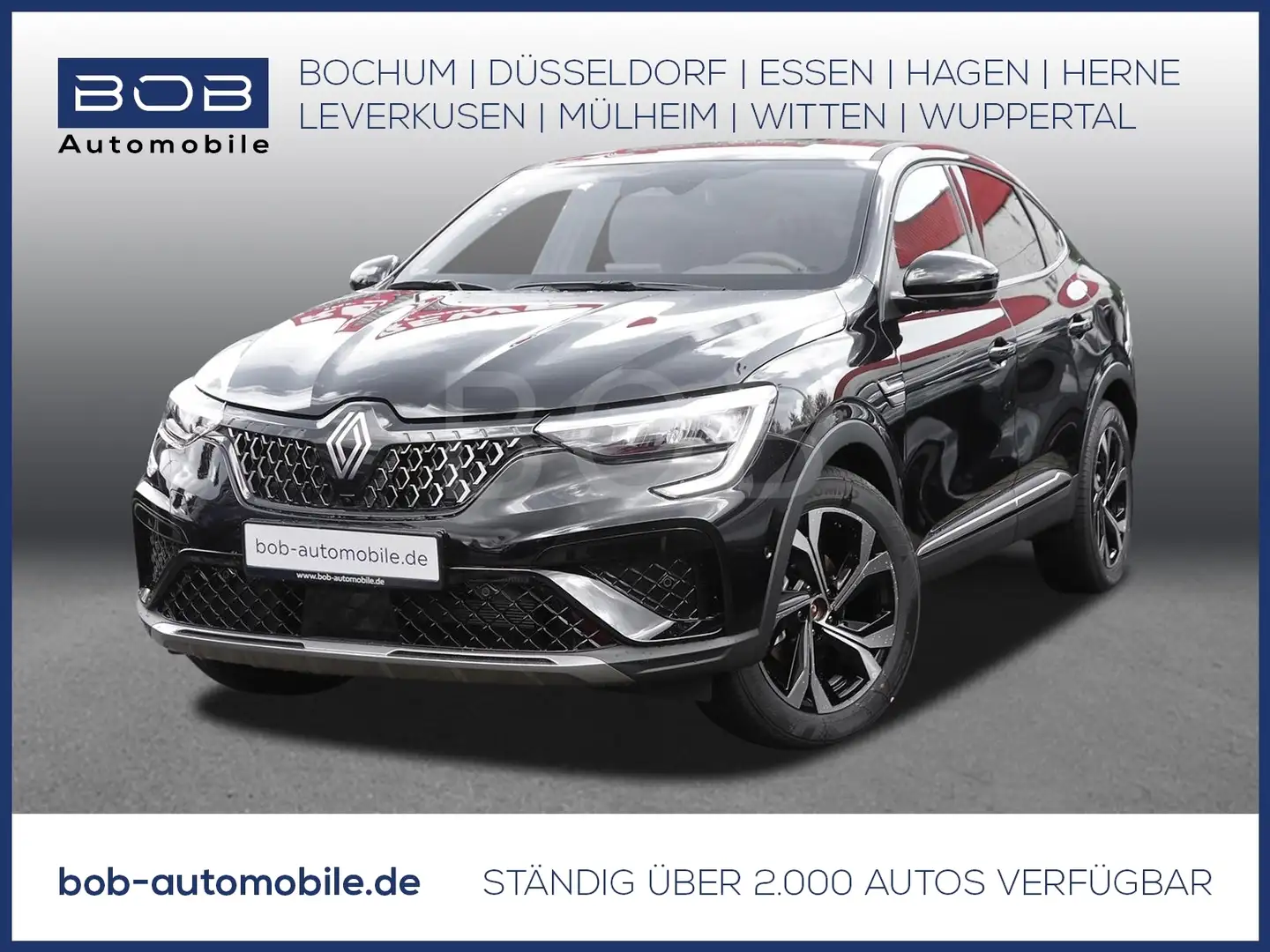 Renault Arkana TECHNO E-Tech Full Hybrid 8-fach bereift CityP*Com Schwarz - 1