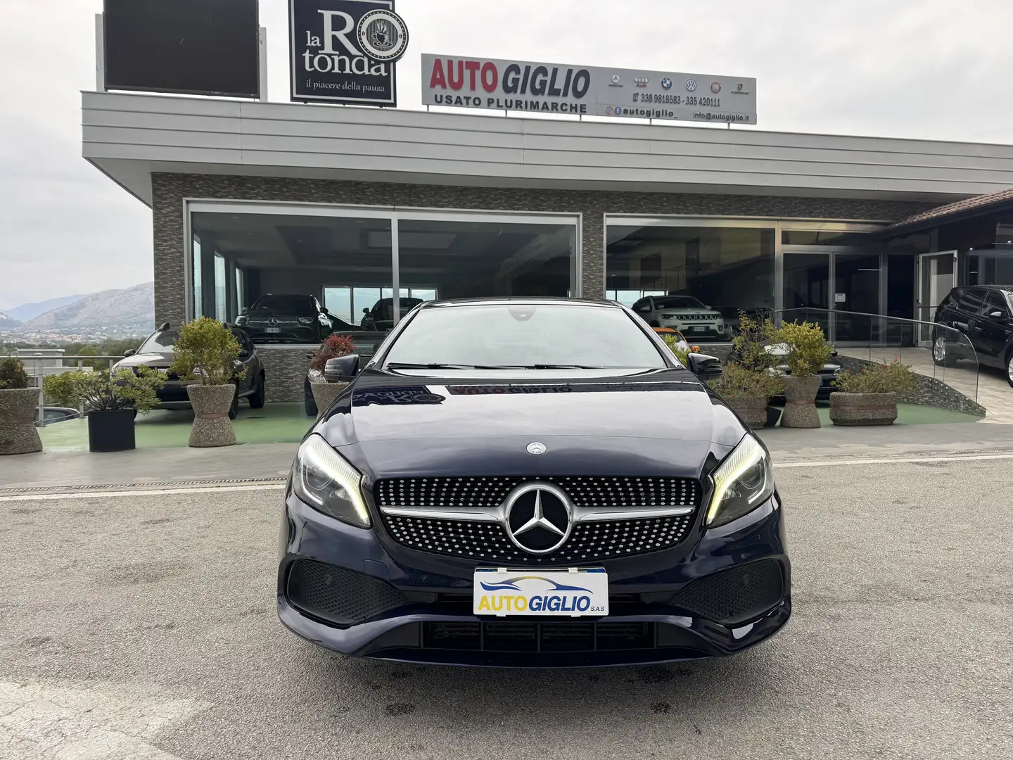 Mercedes-Benz A 200 Classe A - W176 d Premium auto my16 Blauw - 2