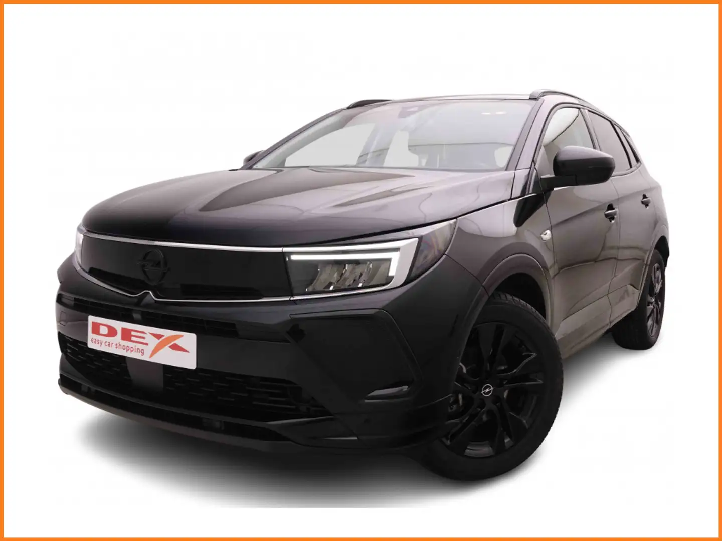 Opel Grandland 1.2 Turbo 130 GS-Line + Navi + Camera +LED + Virtual Cockpit Zwart - 1