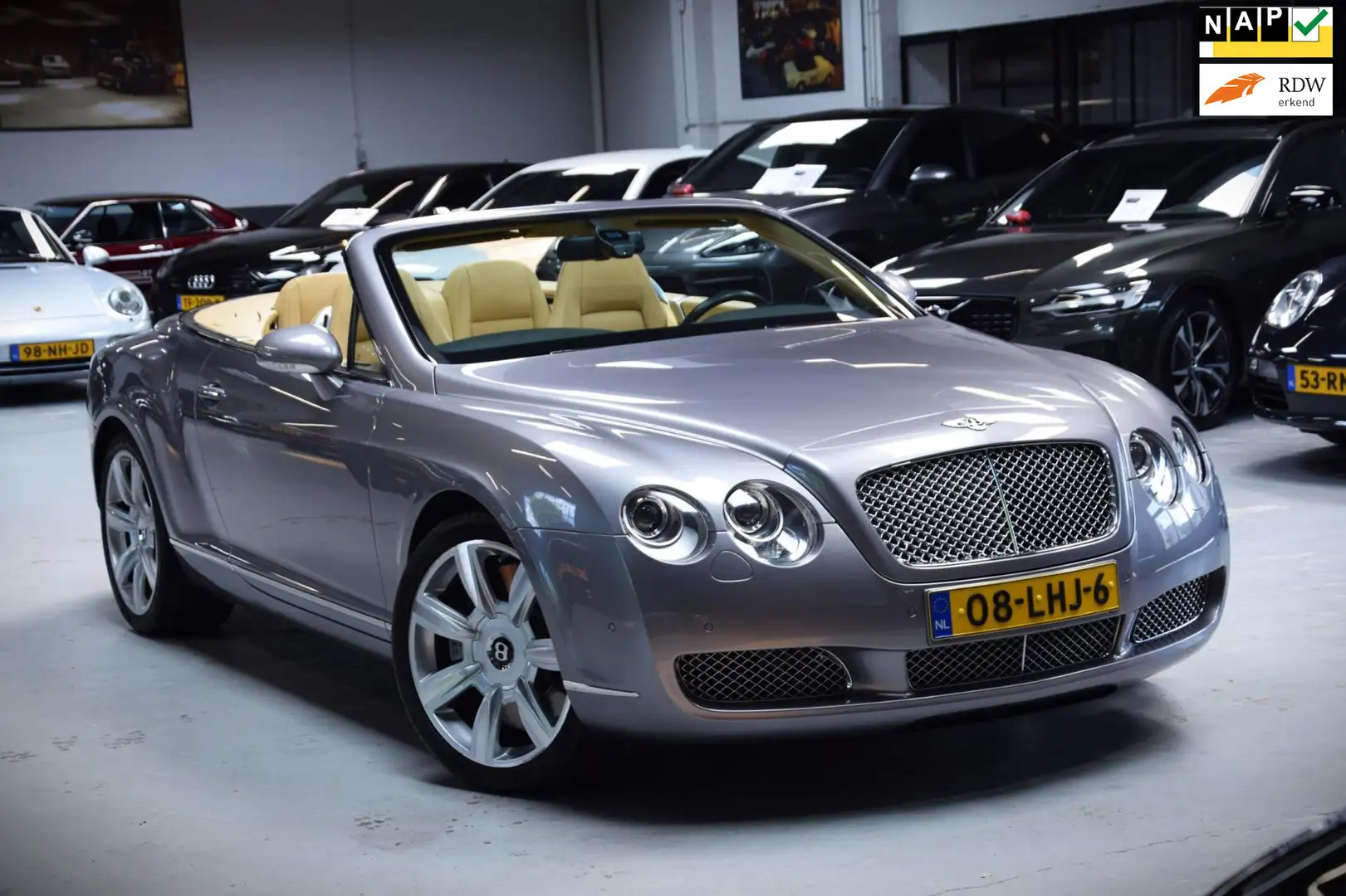 Bentley Continental GTC 6.0 W12 *Uniek* 1e Eigenaar|35700km!!!|Org.NL| Grigio - 1