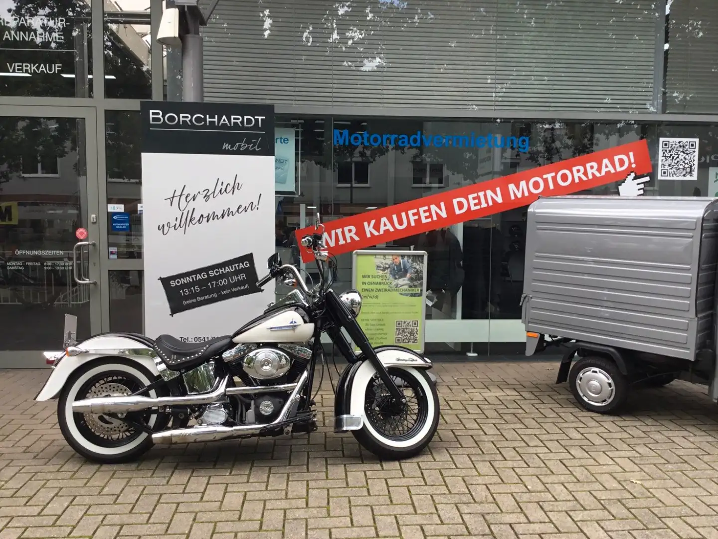 Harley-Davidson Heritage Softail FLSTN Fekete - 1