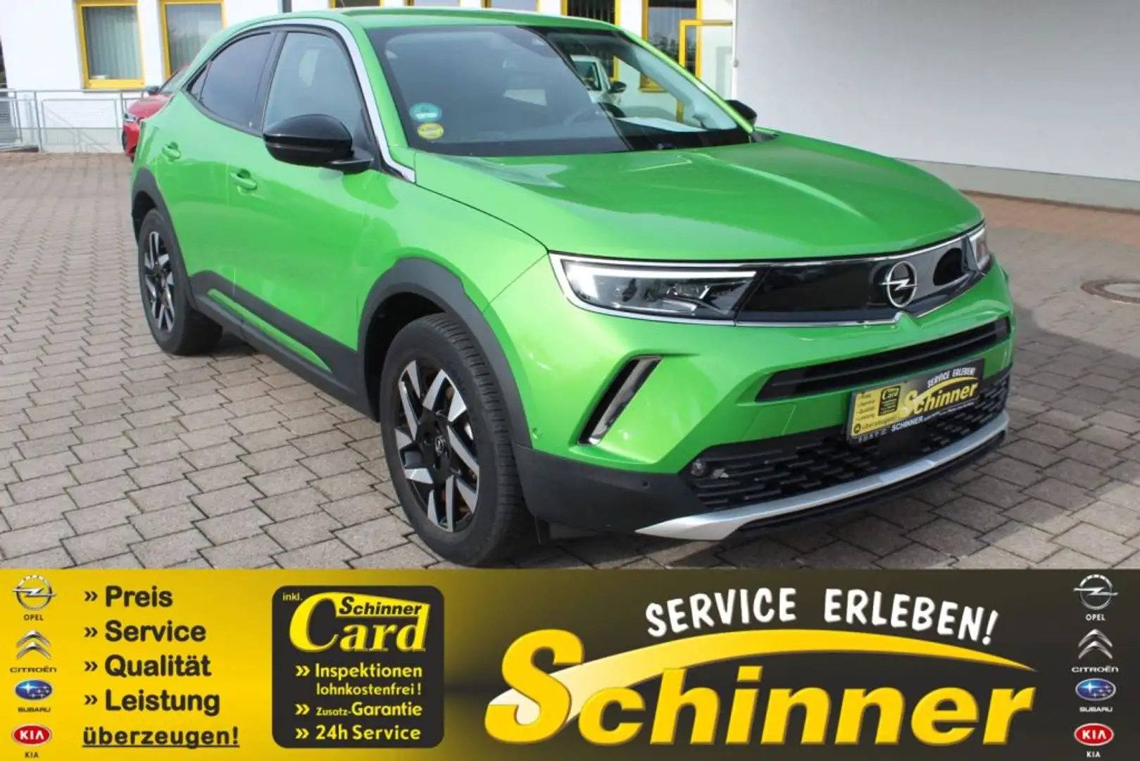 Opel Mokka-E Elegance Vert - 1