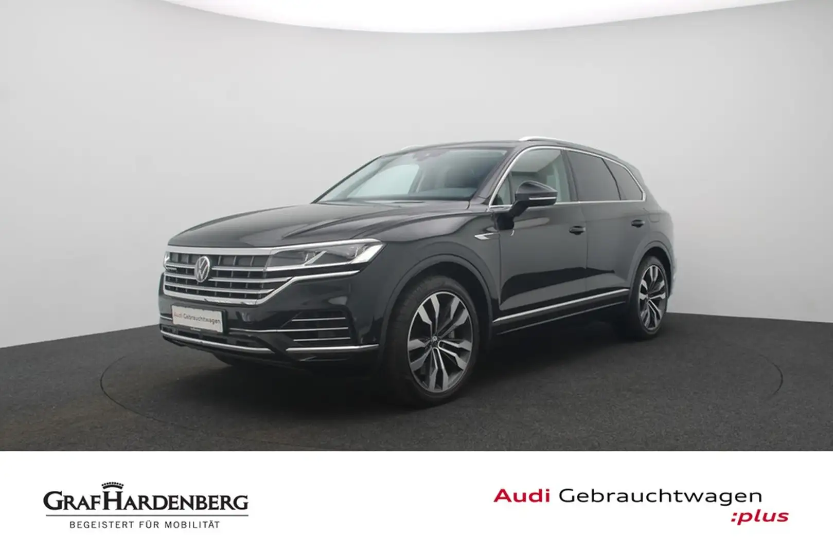 Volkswagen Touareg 3.0 TSI e 4Motion LED Navi Pano AHK Noir - 1