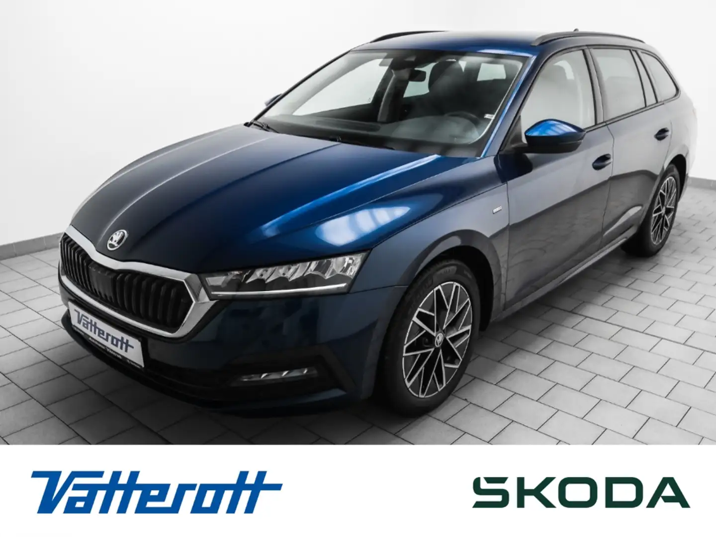 Skoda Octavia Combi 1.5 TSI ACT Clever Navi Keyless Blau - 1