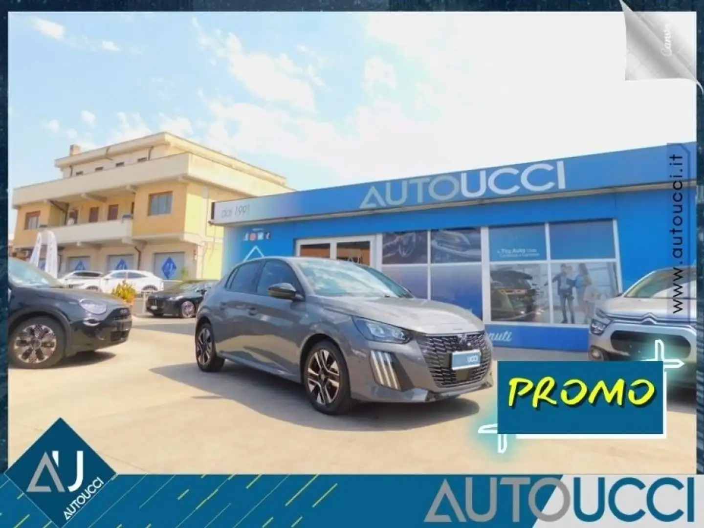 Peugeot 208 PureTech 100 Stop&Start 5 porte Allure Grigio - 1