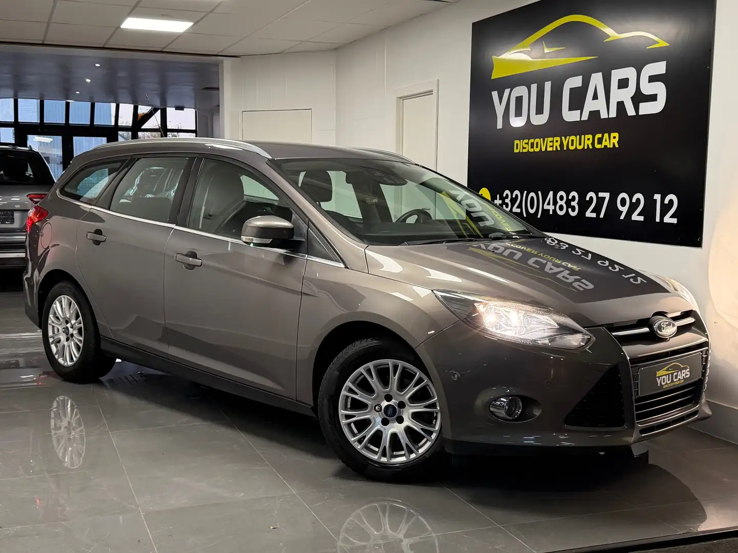 Ford Focus Focus Focus 1.0EcoBoostStart-Stopp-System Titanium Marrone - 1