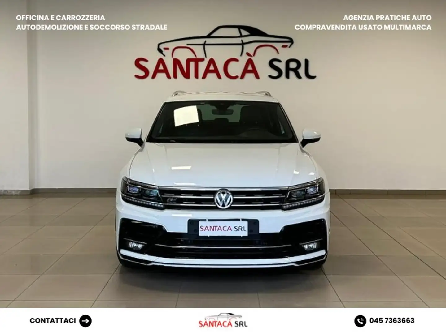 Volkswagen Tiguan 2.0 TDI SCR DSG Advanced BlueMotion Technology Blanc - 2