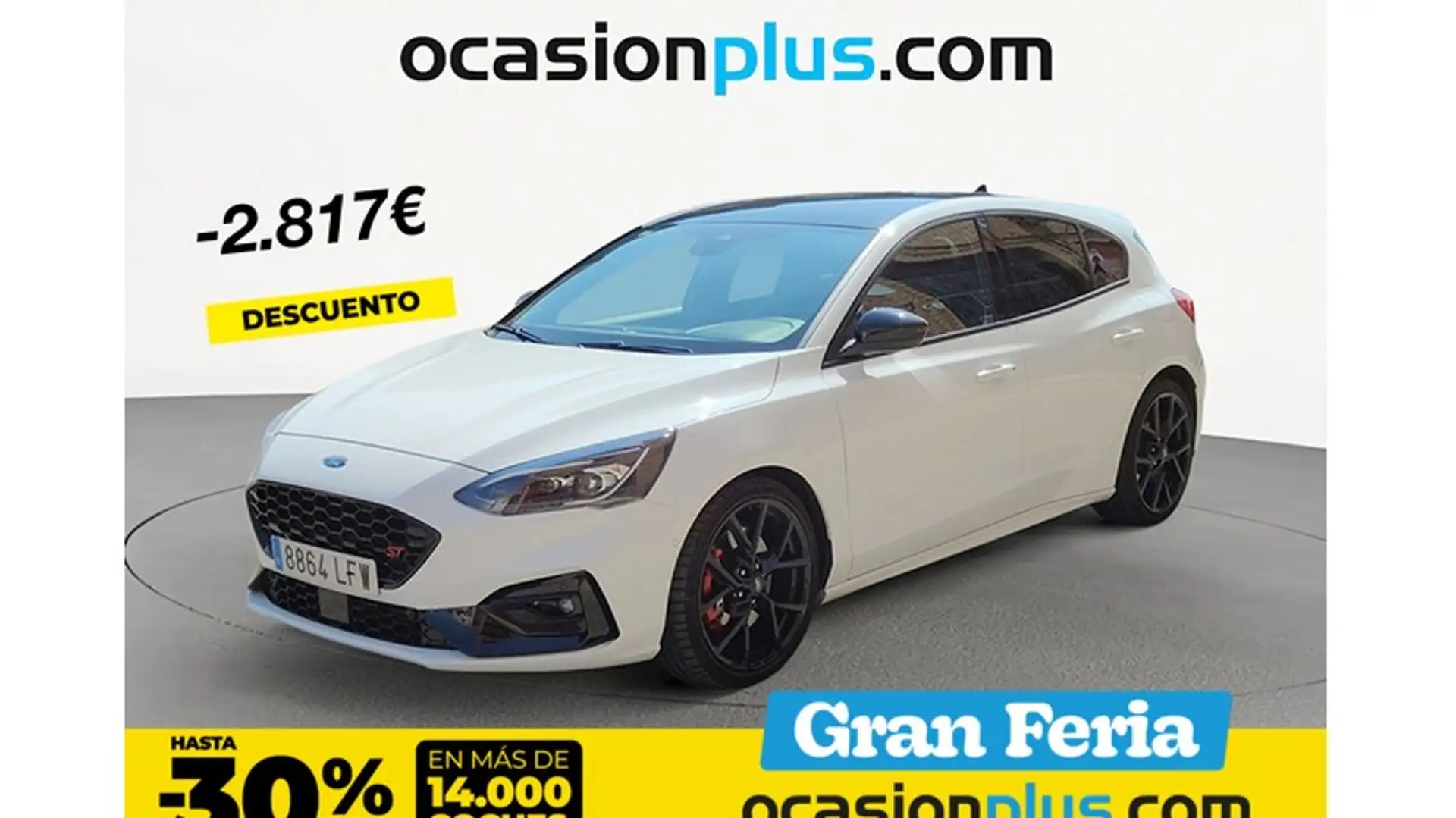 Ford Focus 2.3 Ecoboost ST 3 Blanc - 1