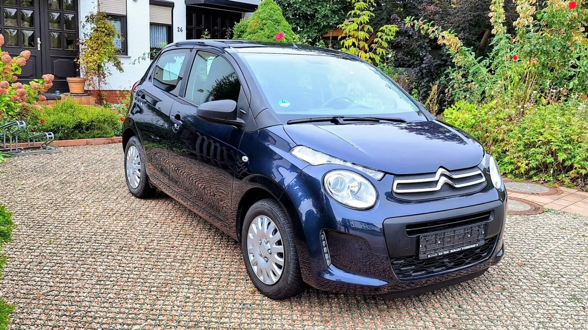Citroen C1 KLIMA*5TÜRER*41TKM*TÜV3/2027*SCHECKHEFT. Blau - 1