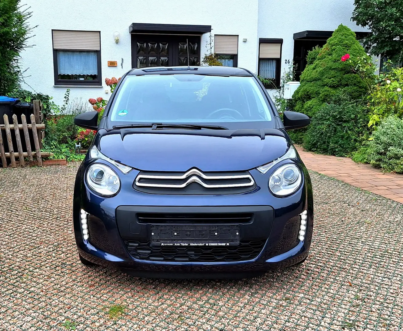 Citroen C1 KLIMA*5TÜRER*41TKM*TÜV3/2027*SCHECKHEFT. Blau - 2