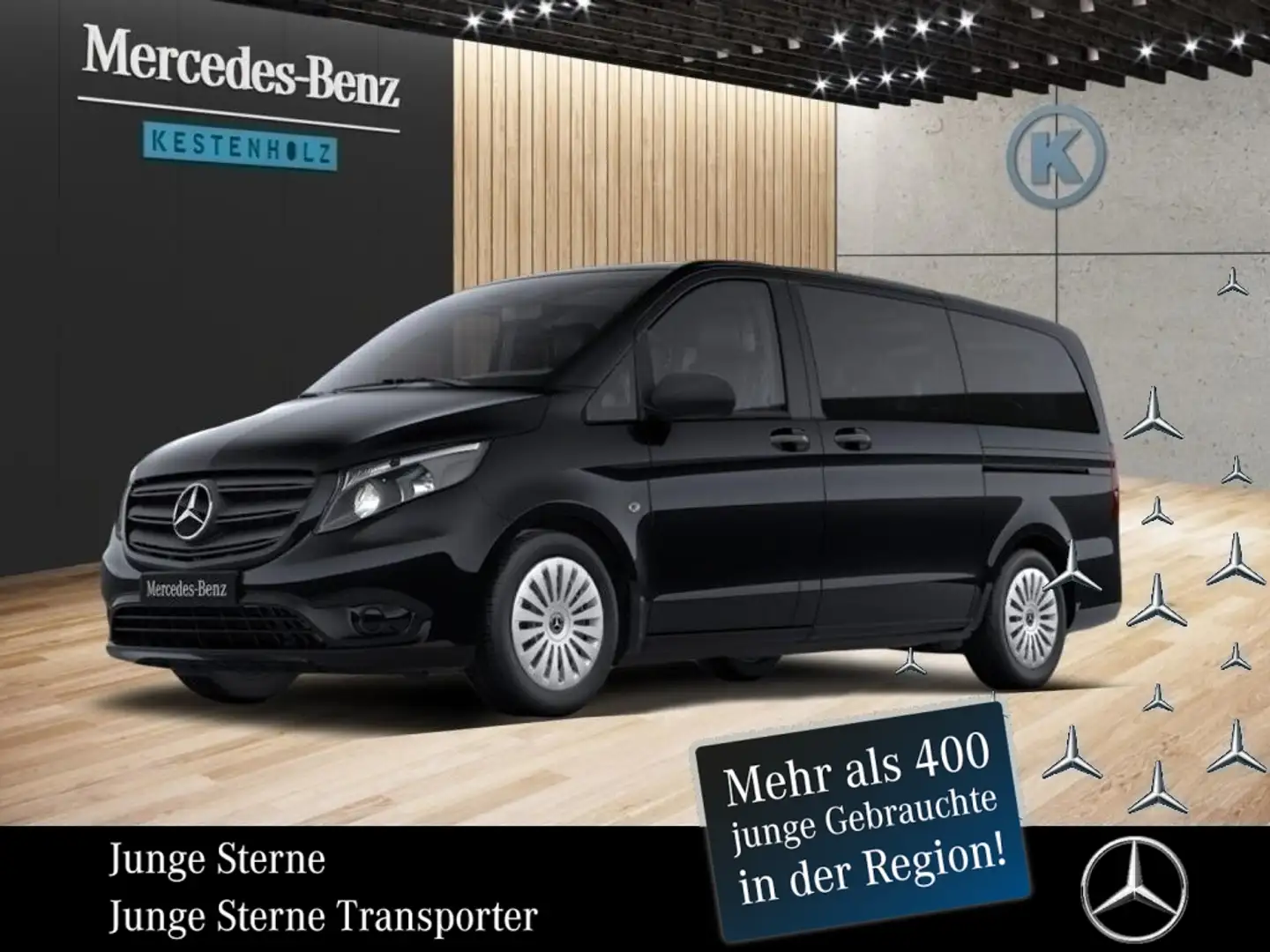 Mercedes-Benz Vito 114 CDI Tourer PRO Lang *KAMERA*AUT*DAB Noir - 1