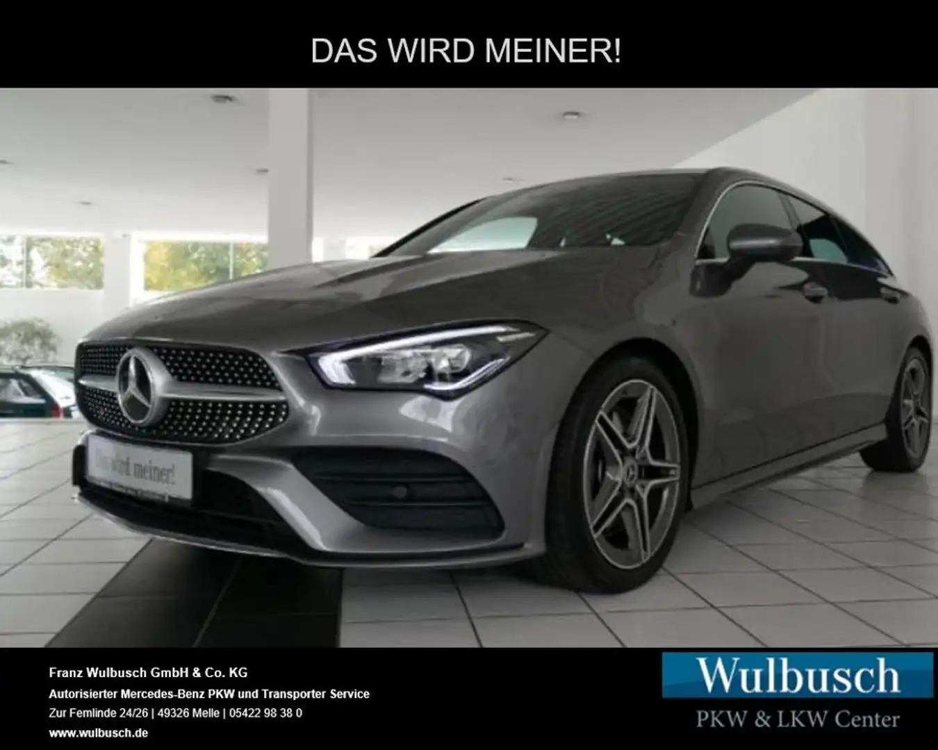 Mercedes-Benz CLA 250 Shooting Brake S-Sitz KAM PDC SpurH AUT Gris - 1