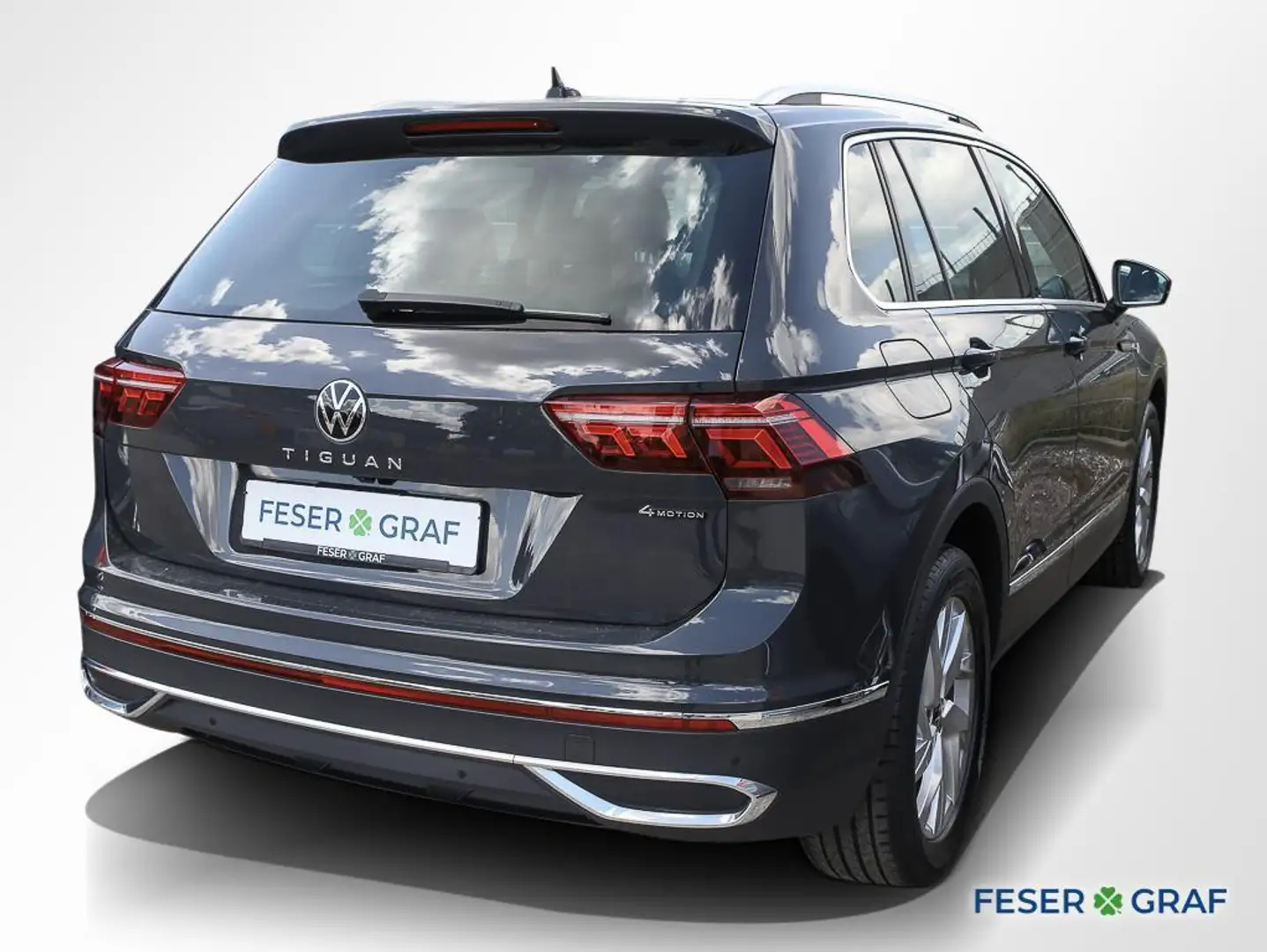 Volkswagen Tiguan 2.0 TDI Elegance 4Motion IQ-Light Travel Standh. Grau - 2