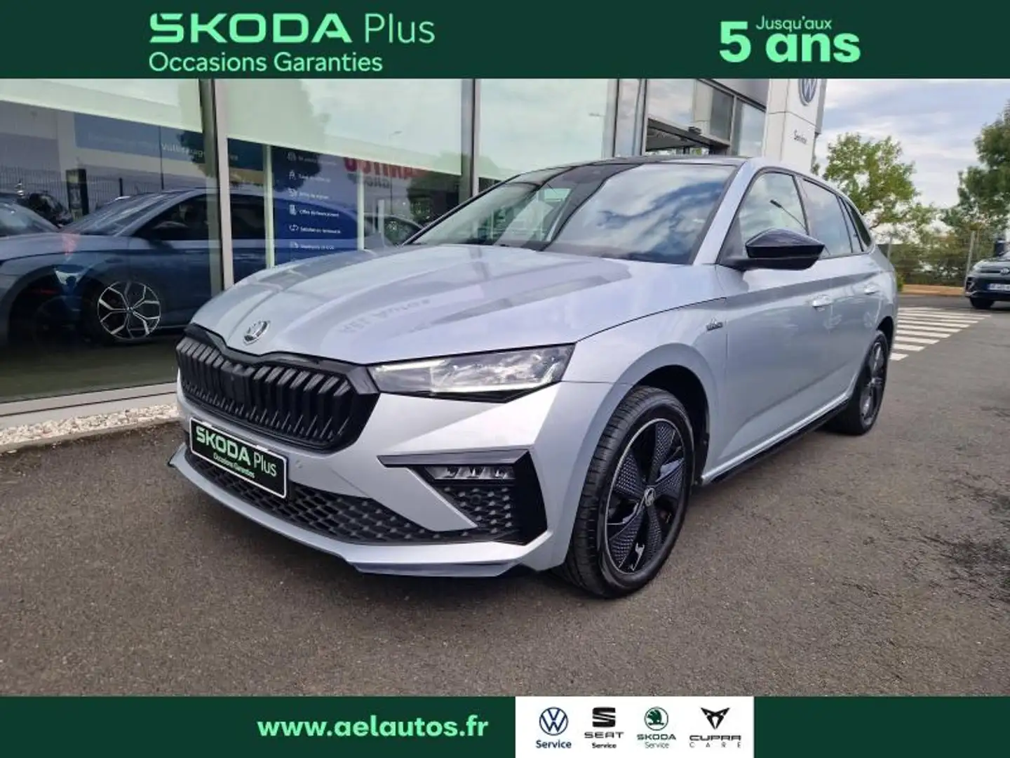 Skoda Scala 1.5 TSI Evo2 150ch ACT Monte-Carlo DSG7 Gris - 1