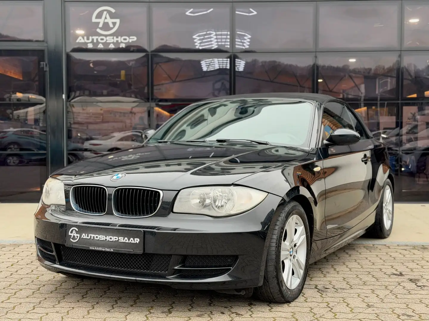 BMW 118 1 Cabrio 118i Sport-Sitzer-Fahrwerk/SHZ/Leder Schwarz - 1