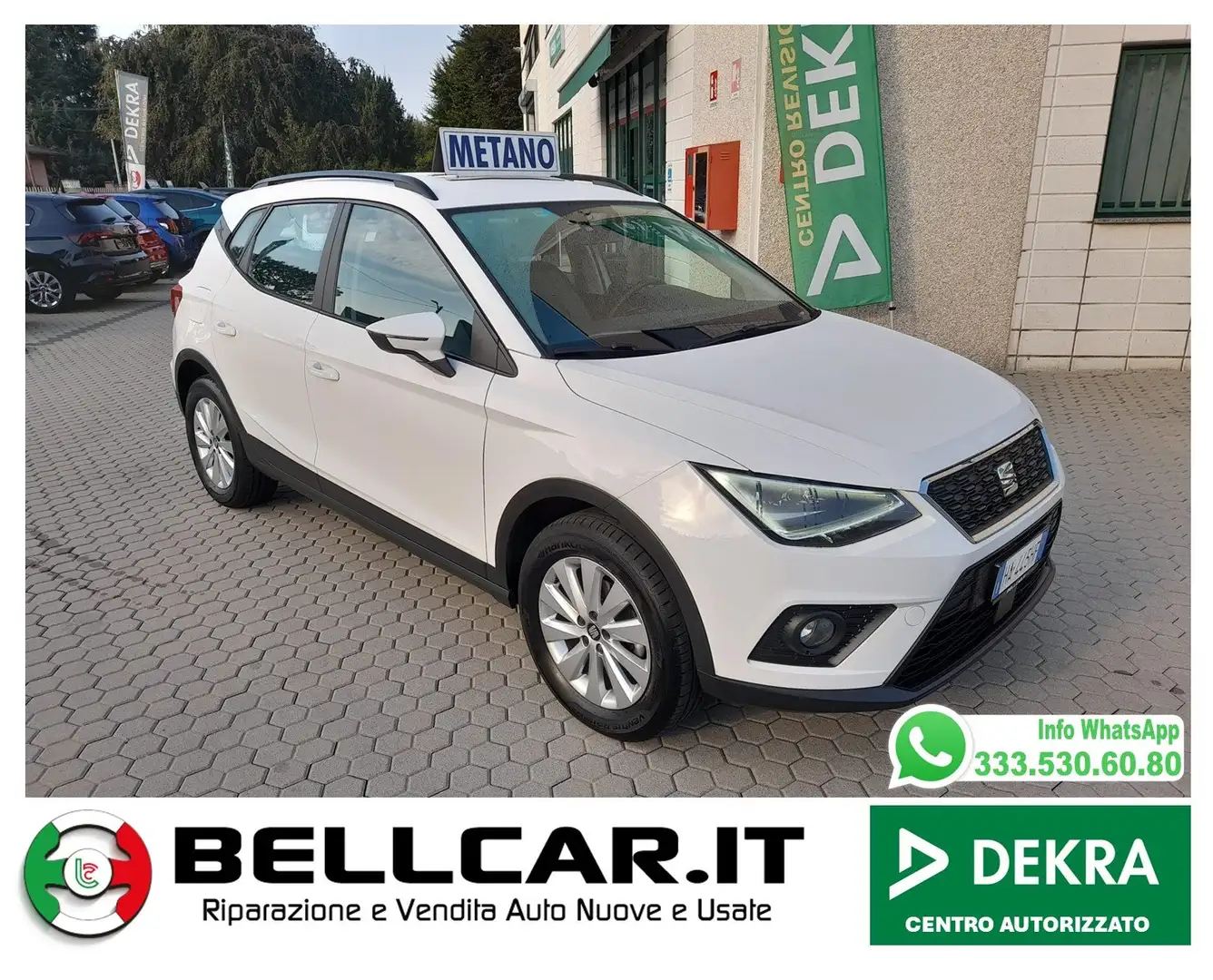 SEAT Arona Arona 1.0 tgi Xcellence 90cv Blanc - 1