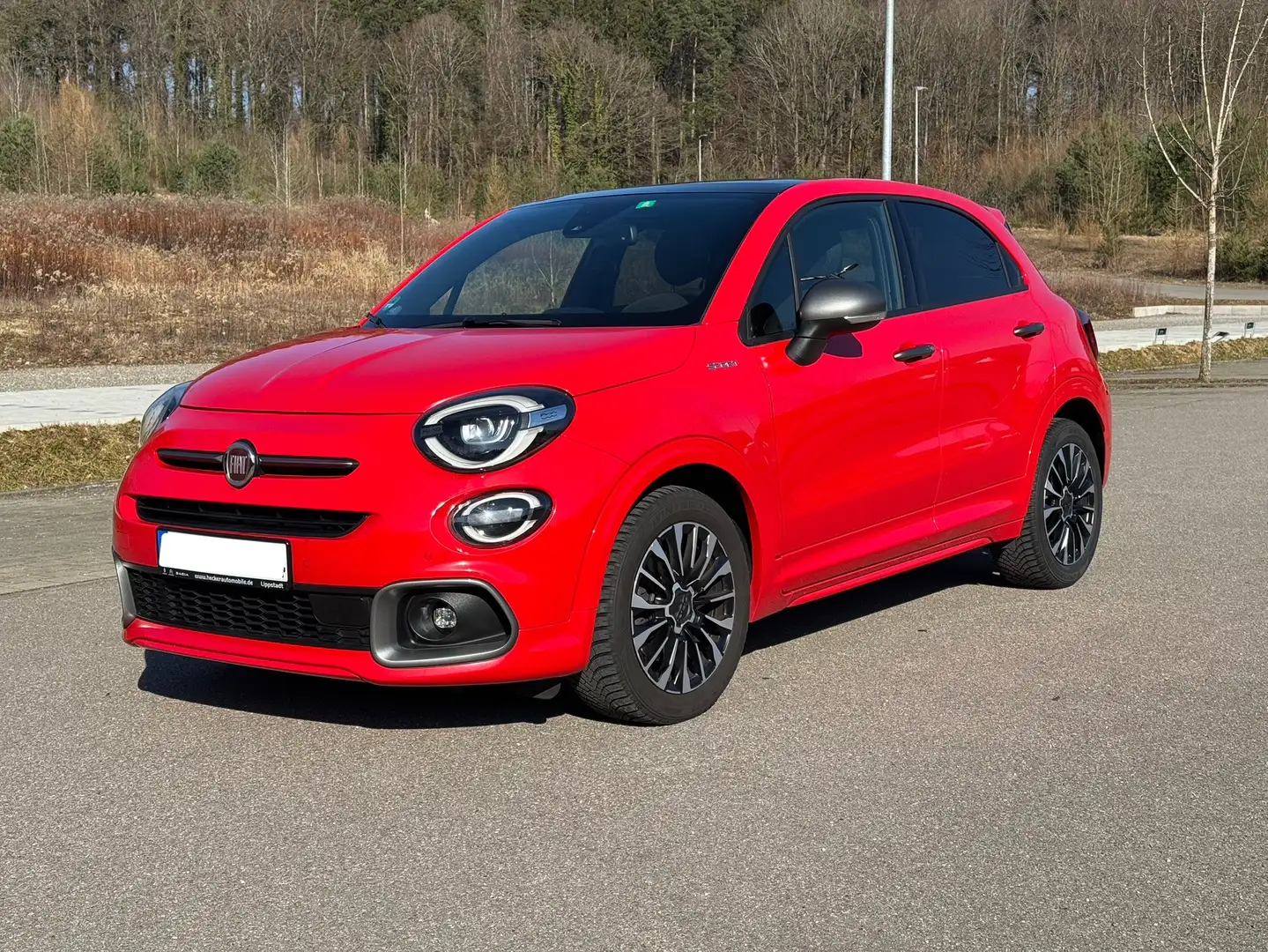 Fiat 500X 1.3 SPORT *Pano*ACC*LED*AppleCarplay Rot - 2