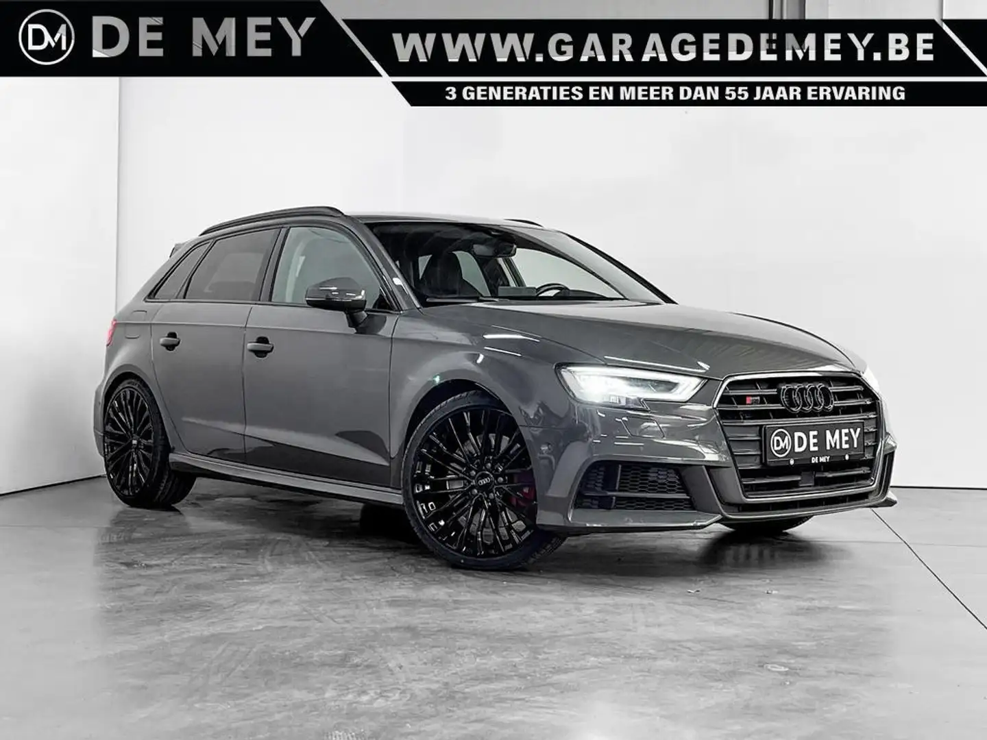 Audi S3 Sportback 2.0 TFSI Quattro S-Tronic 310pk / Leder / Carplay / Virtual / ACC / Zetelverw. Gris - 1