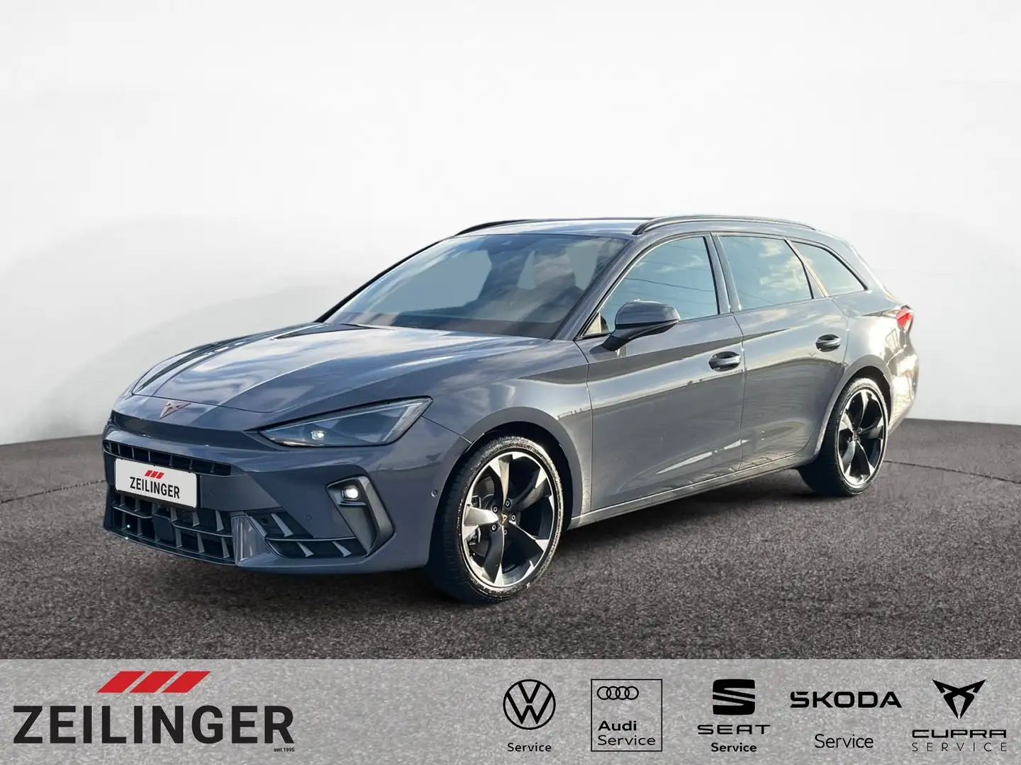 CUPRA Leon ST TDI DSG|5J-GAR|AHK|el.HECK|KAMERA|NAVI Gris - 1