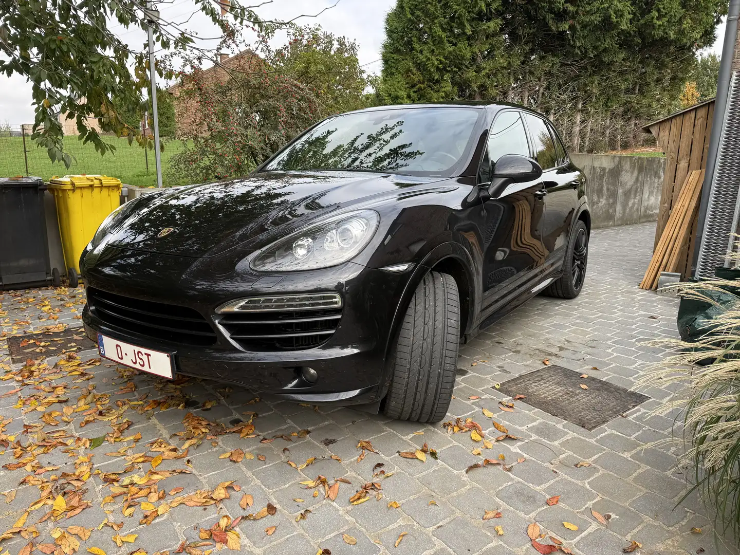 Porsche Cayenne 4.2 BiTurbo V8 S Tiptronic Utilitaire-LichteVracht Zwart - 1