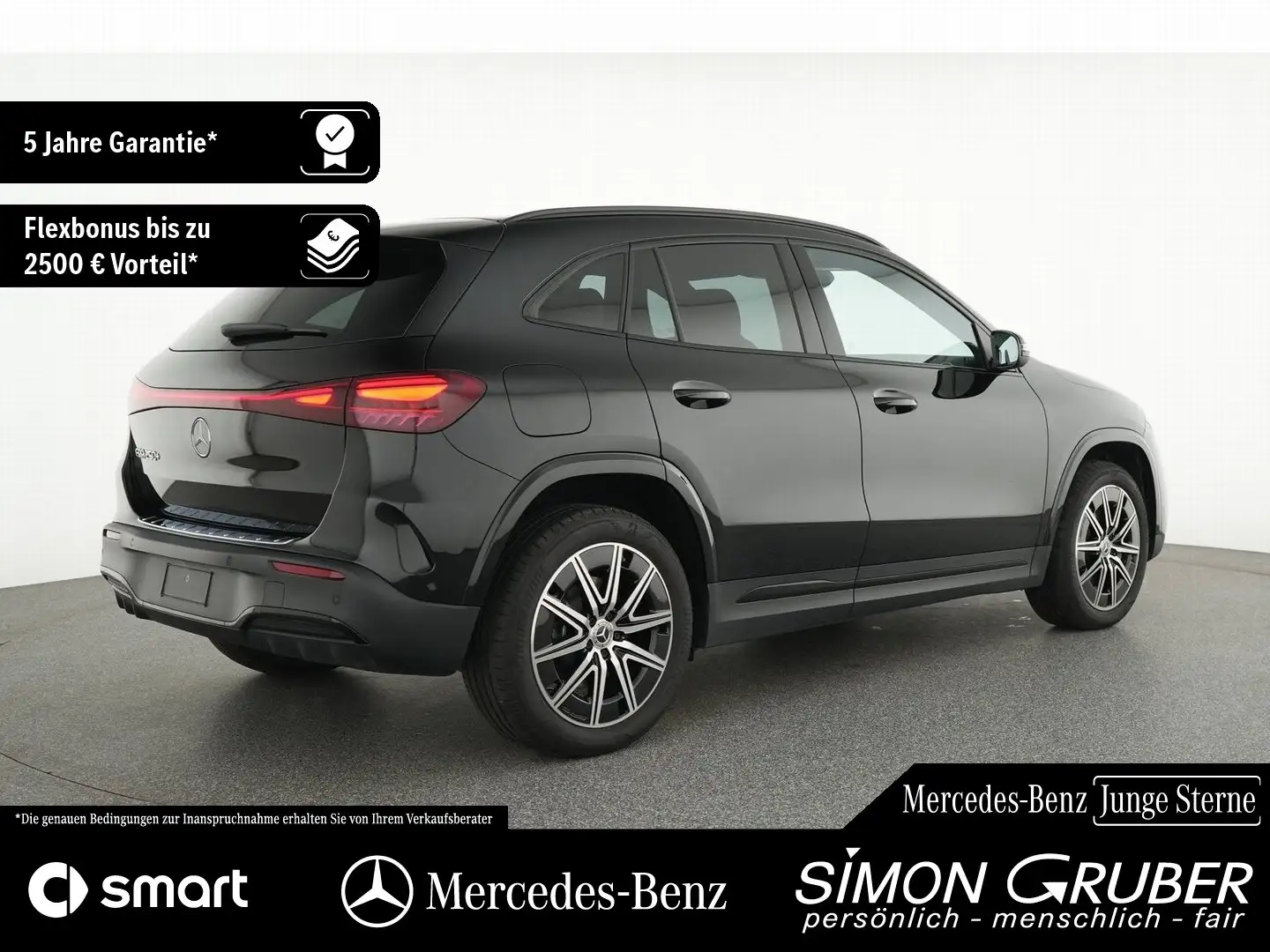 Mercedes-Benz EQA 250 + AMG Line Pano Ambi Mod 2025 70,5kWh Schwarz - 2