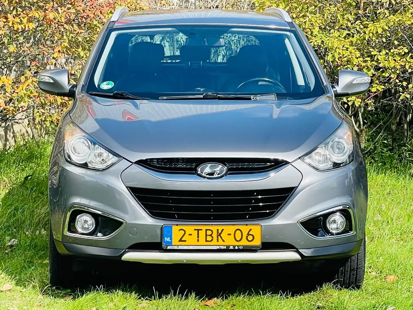 Hyundai iX35 1.6i GDI Pro/Leer/Airco/Trekhaak Grau - 2