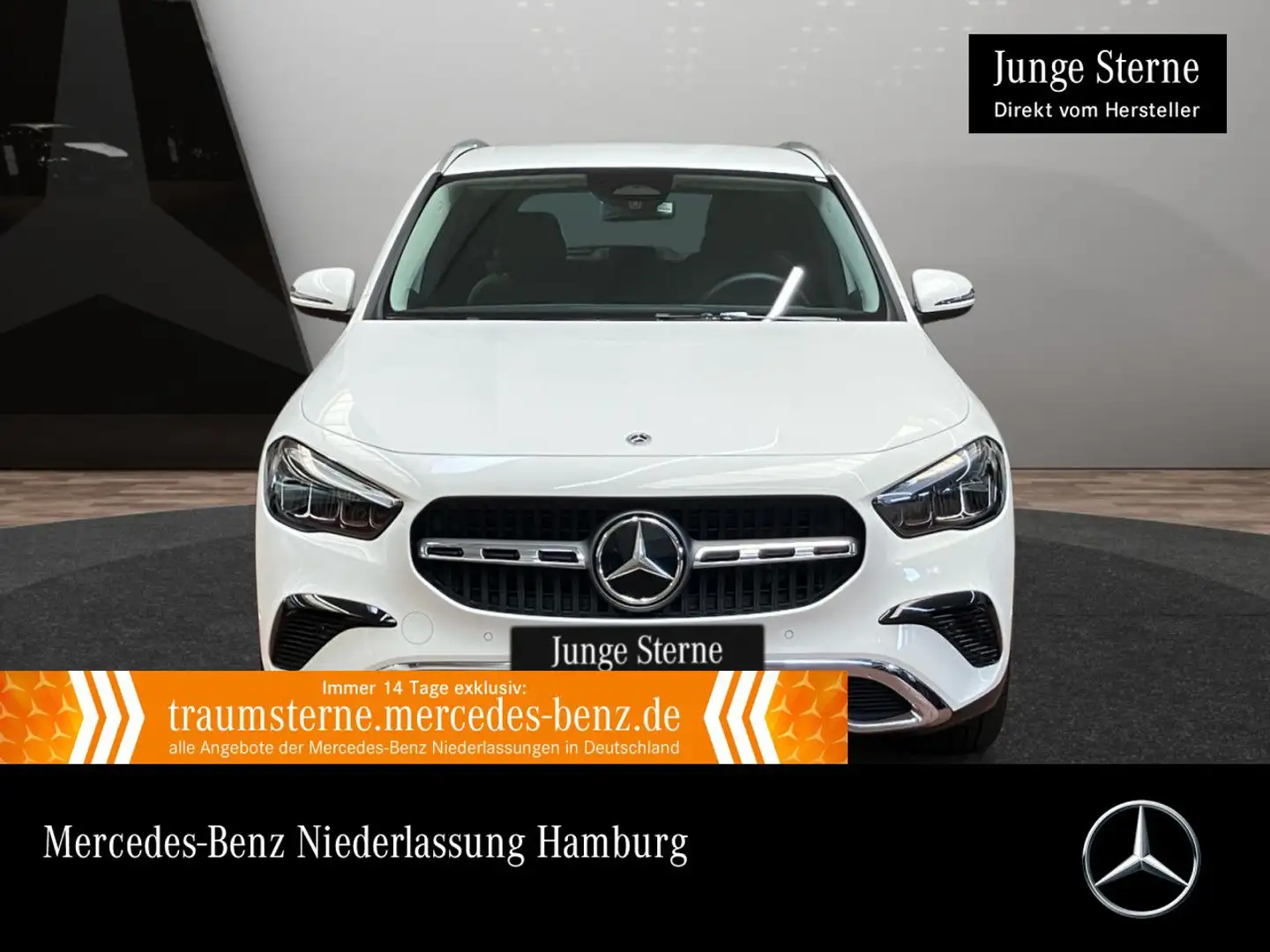 Mercedes-Benz GLA 200 d PROGRESSIVE+AHK+LED+KAMERA+TOTW+8G Blanc - 1