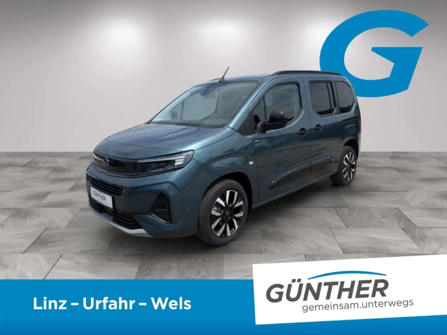 Opel Combo , GS, L, 1.5 Diesel (96 kW/130 PS), 8-Gang-Au Blau - 1