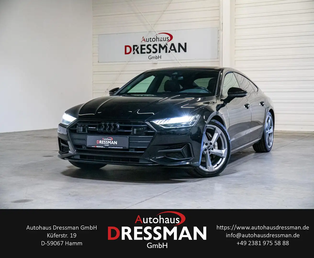 Audi A7 50 TDI QUATTRO MATRIX-LED PANO B&O ACC LEDER Negru - 1