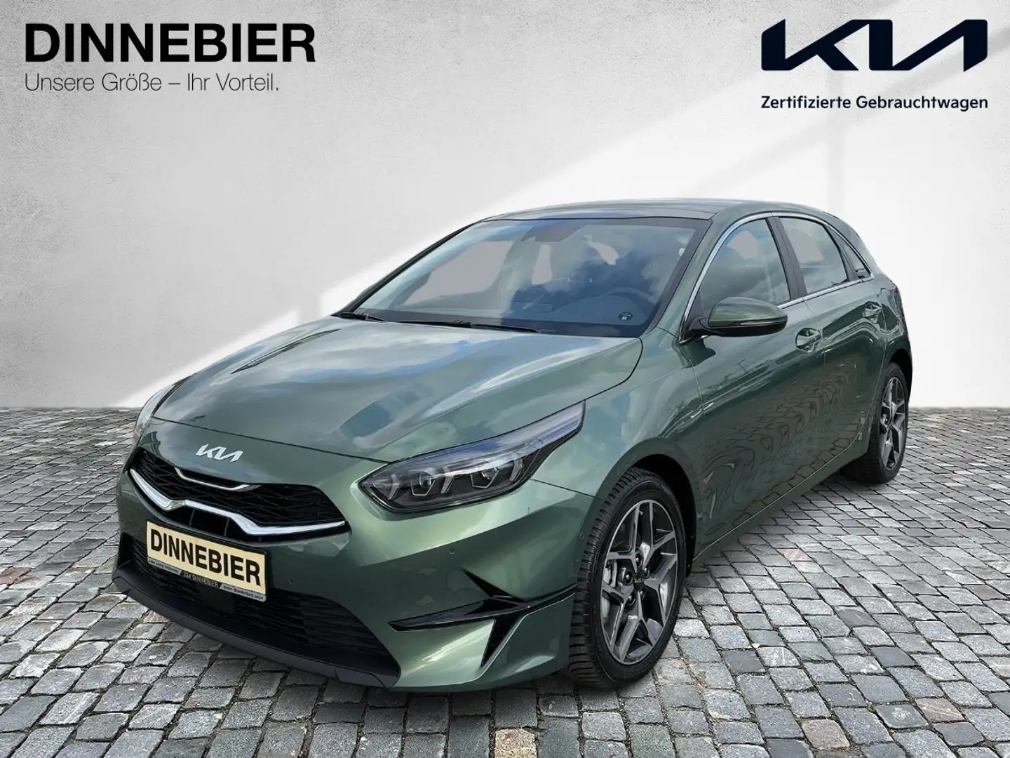 Kia Ceed / cee'd CEED Spirit 1.5T LED+Navi+Kamera+Keyless Grün - 2