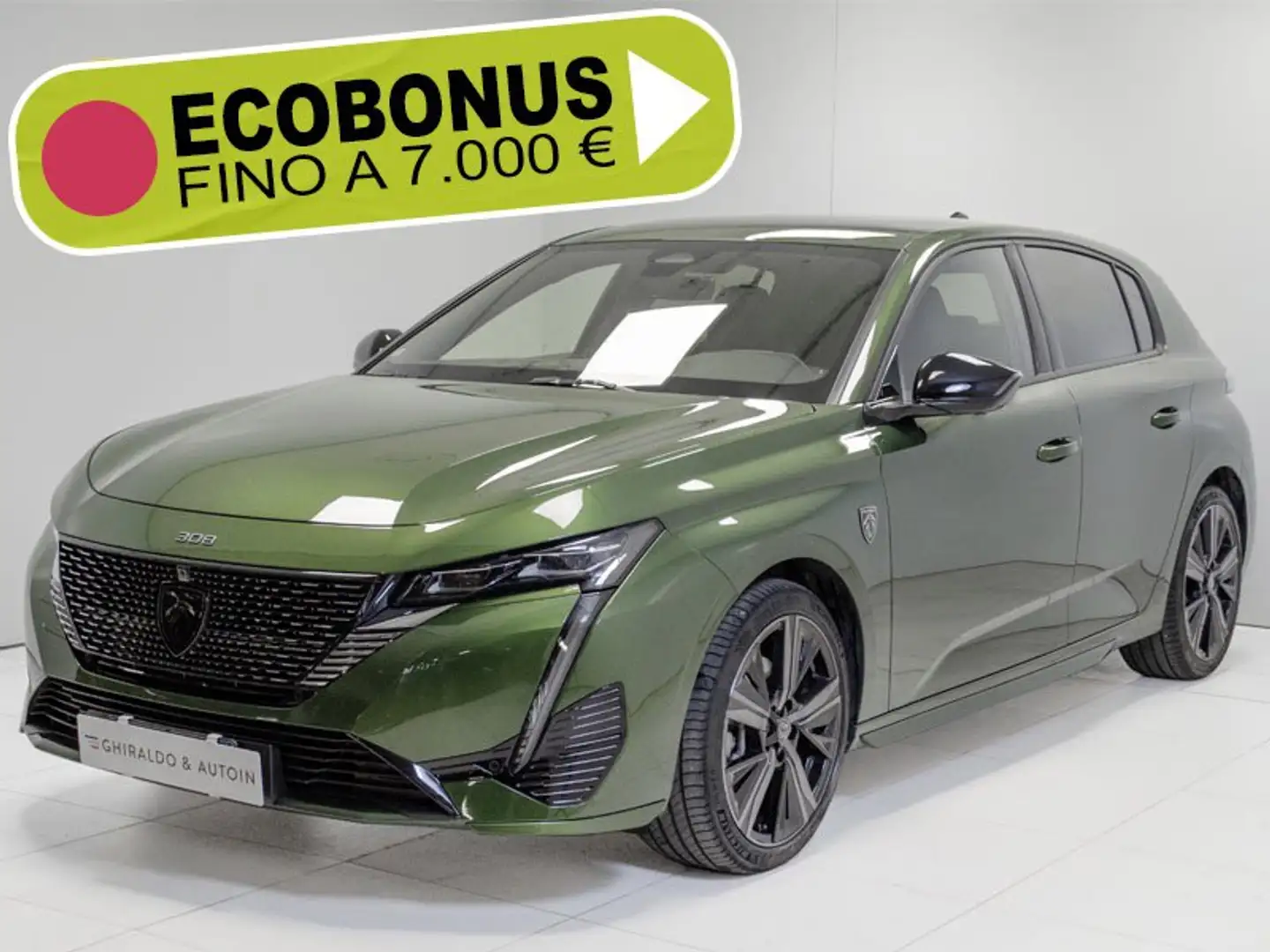 Peugeot 308 1.2 hybrid GT 136cv e-dcs 6 Verde - 1