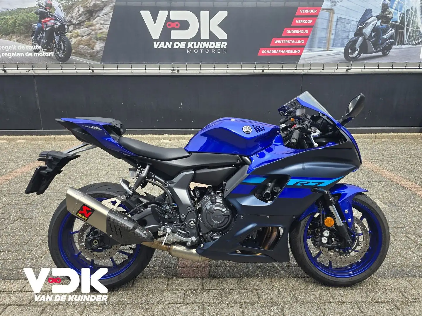 Yamaha YZF-R7 Blauw - 1
