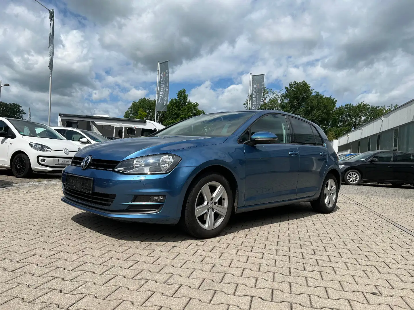 Volkswagen Golf VII 2.0 TDI Comfortline *Park Assist Sitzh.* Azul - 1