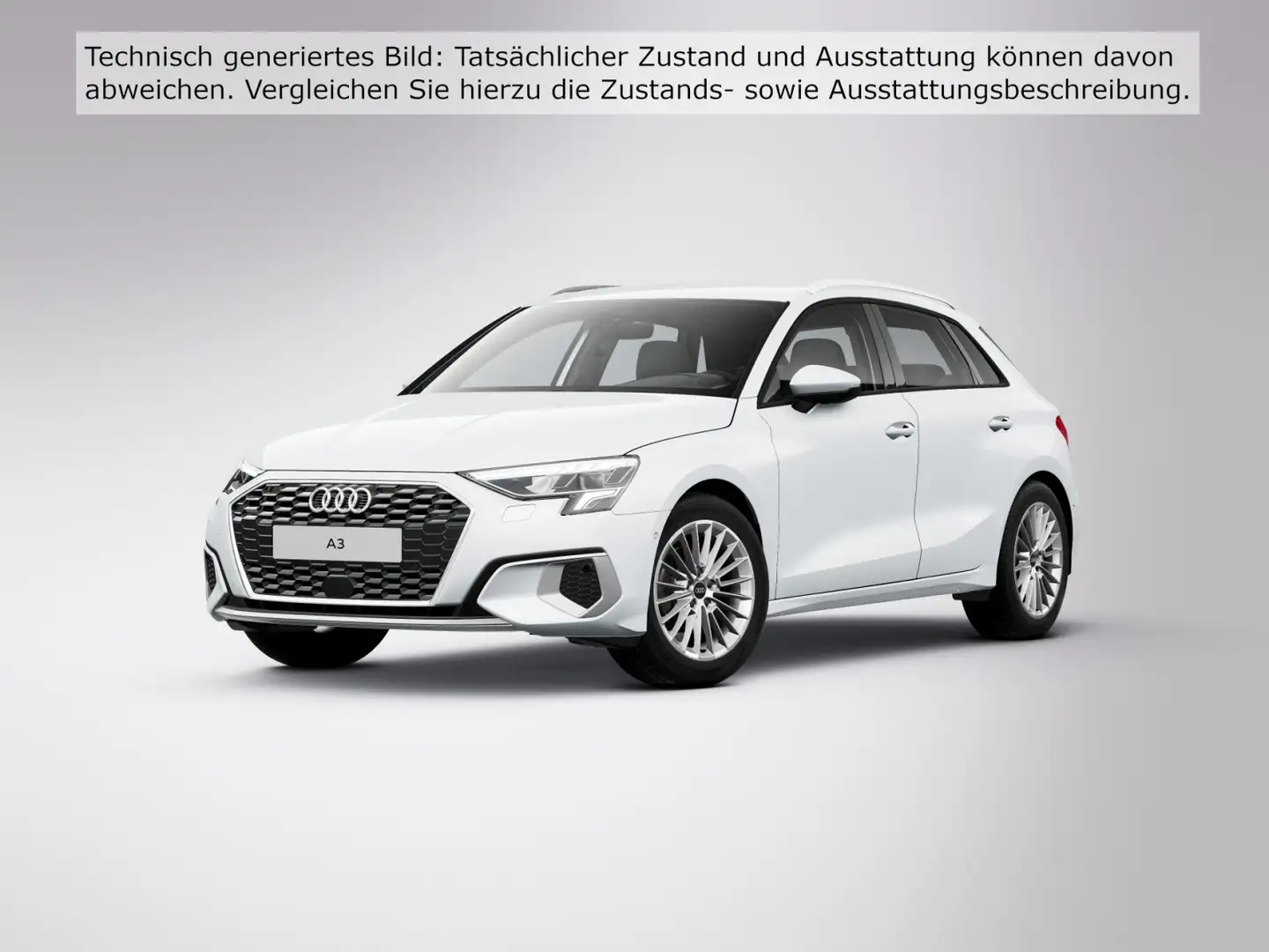 Audi A3 Advanced 30 TDI 85(116) kW(PS) Scha Weiß - 1