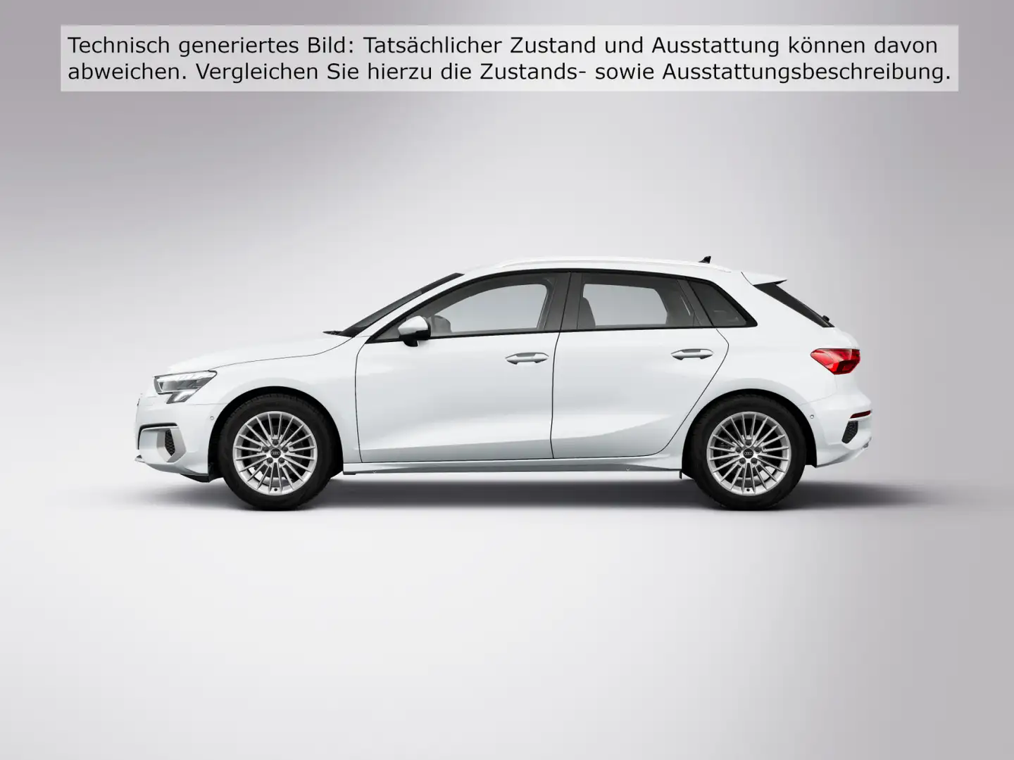 Audi A3 Advanced 30 TDI 85(116) kW(PS) Scha Weiß - 2