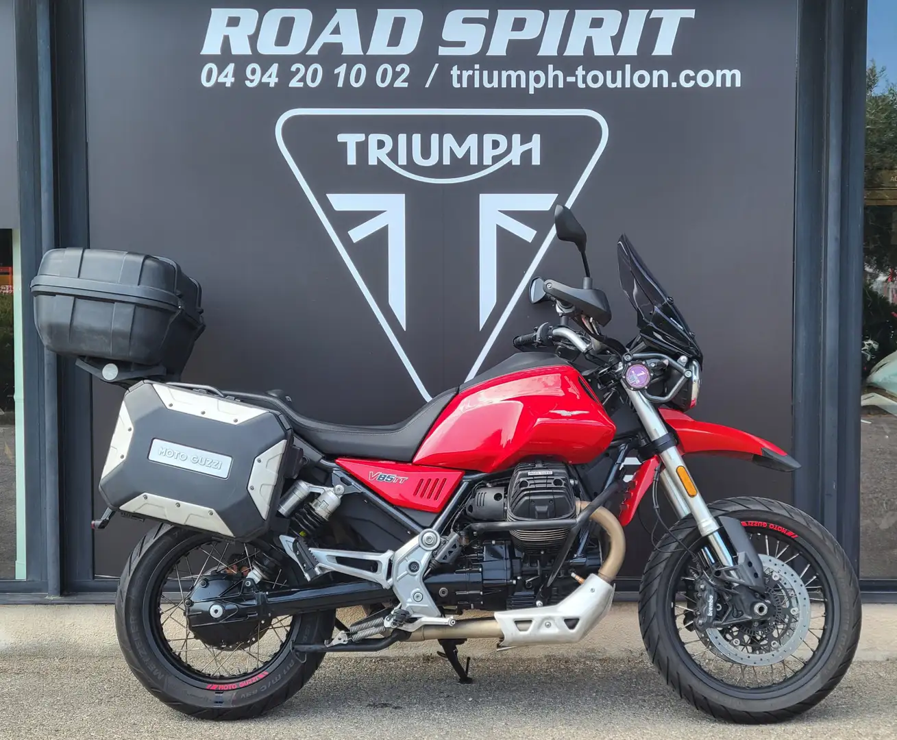Moto Guzzi V 85 TT Rot - 1