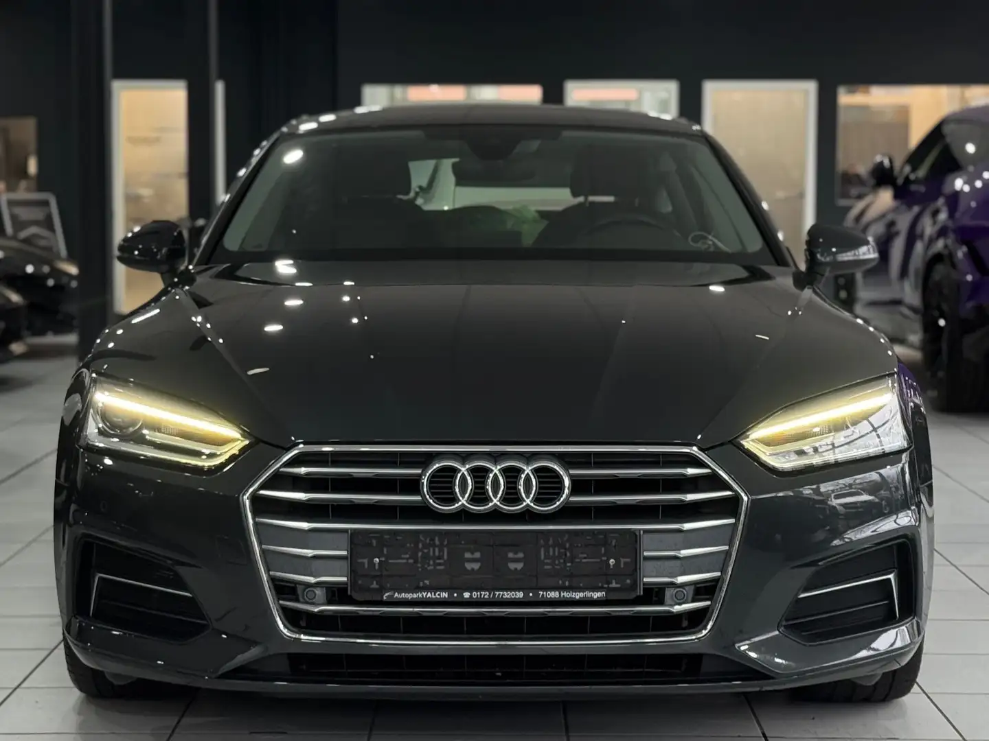 Audi A5 SB 35 TDI *S-LINE*SPORT*ALCTRA*NAVI*XEN/LED* Gris - 2