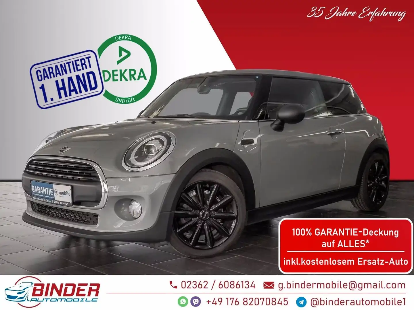 MINI One Blackyard*UNFALLFREI + BMW BERICHT*GARANTIE* Gris - 1