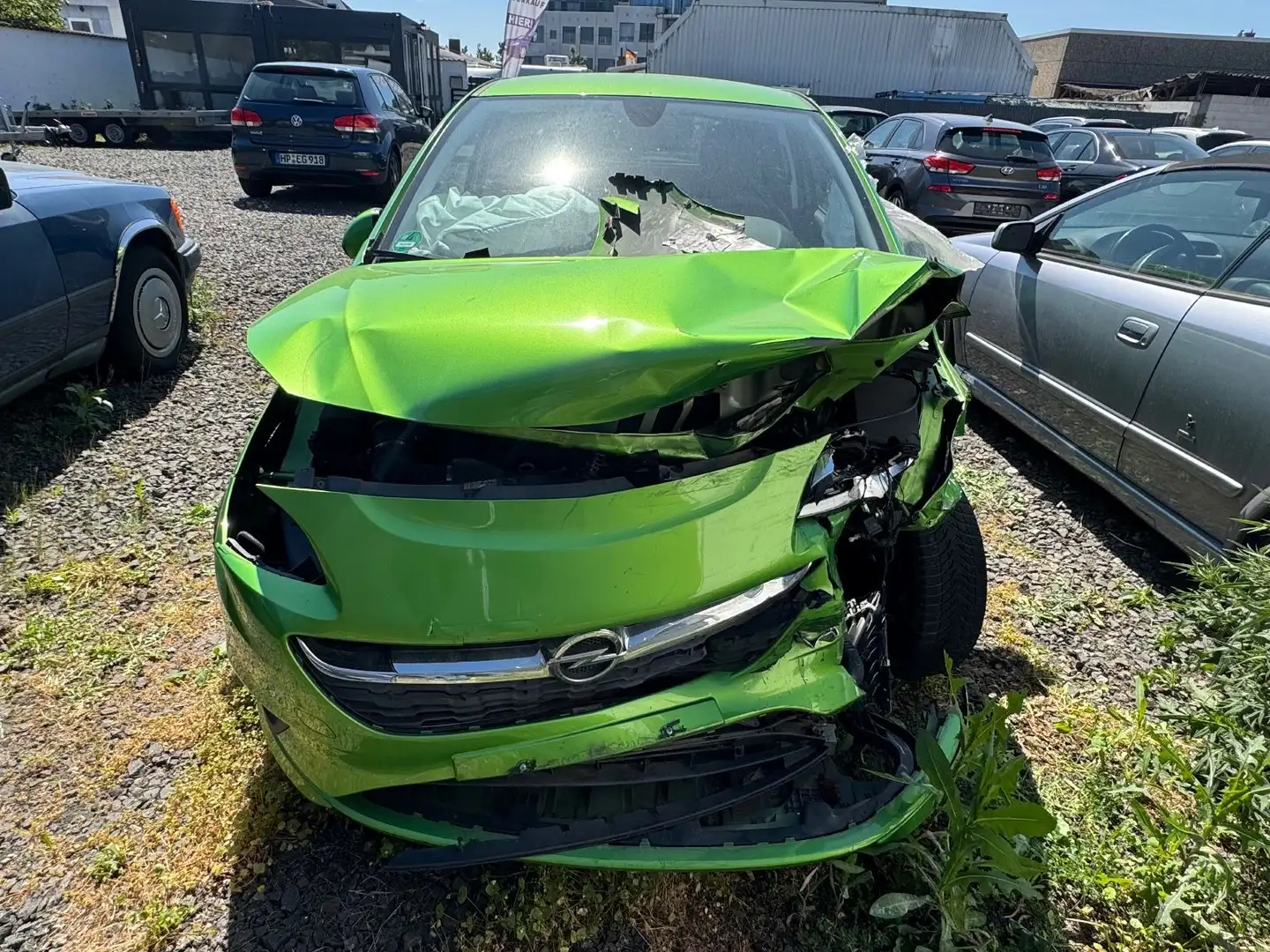 Opel Corsa E Active ecoFlex (SHZ/LENKRADHZ/KLIMA/MULT Groen - 2