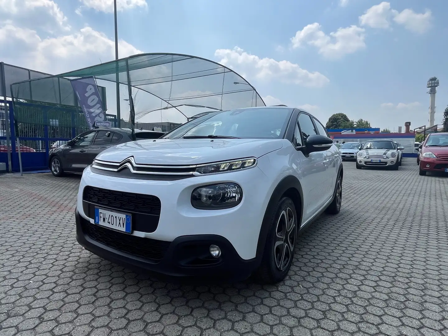 Citroen C3 1.5 bluehdi autocarro 4posti iva compresa Bianco - 1