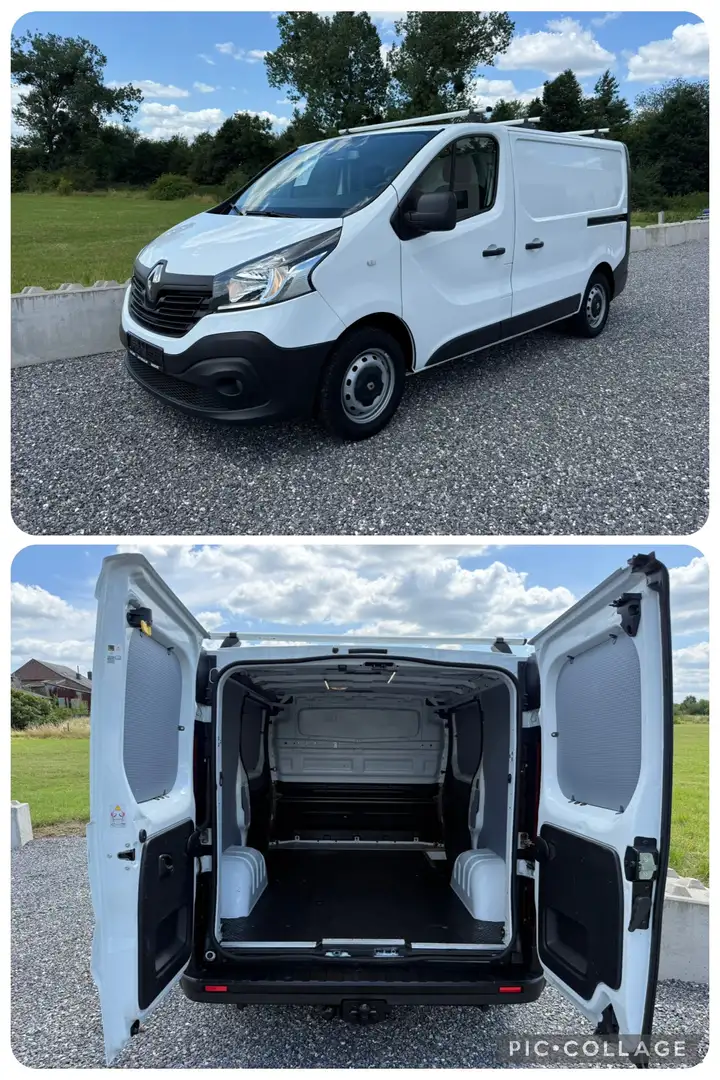 Renault Trafic 125CH **Double porte latéral Clim Cruise** Blanc - 1