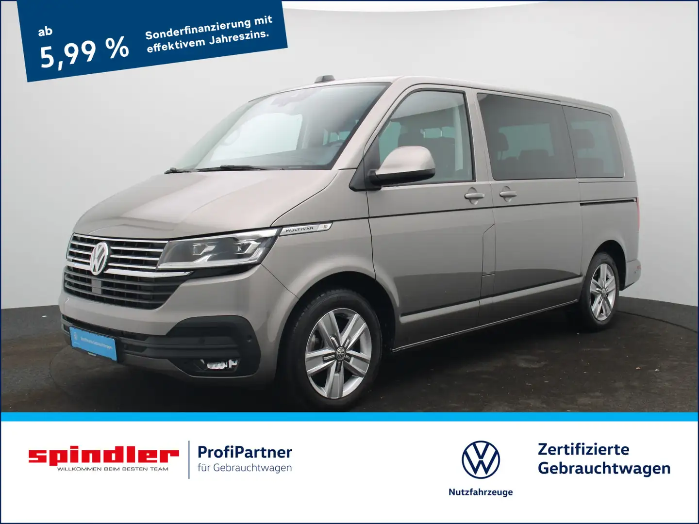 Volkswagen T6.1 Multivan Comfortline 2.0 TDI 4M DSG/AHK,ACC Bej - 1