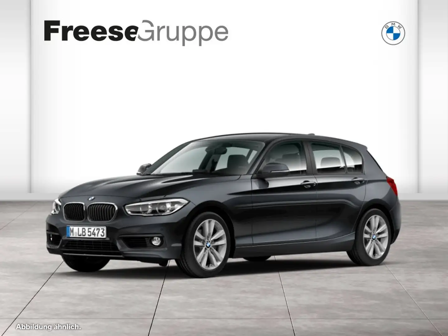 BMW 118 i 5-Türer LED Klimaaut. PDC Gris - 1