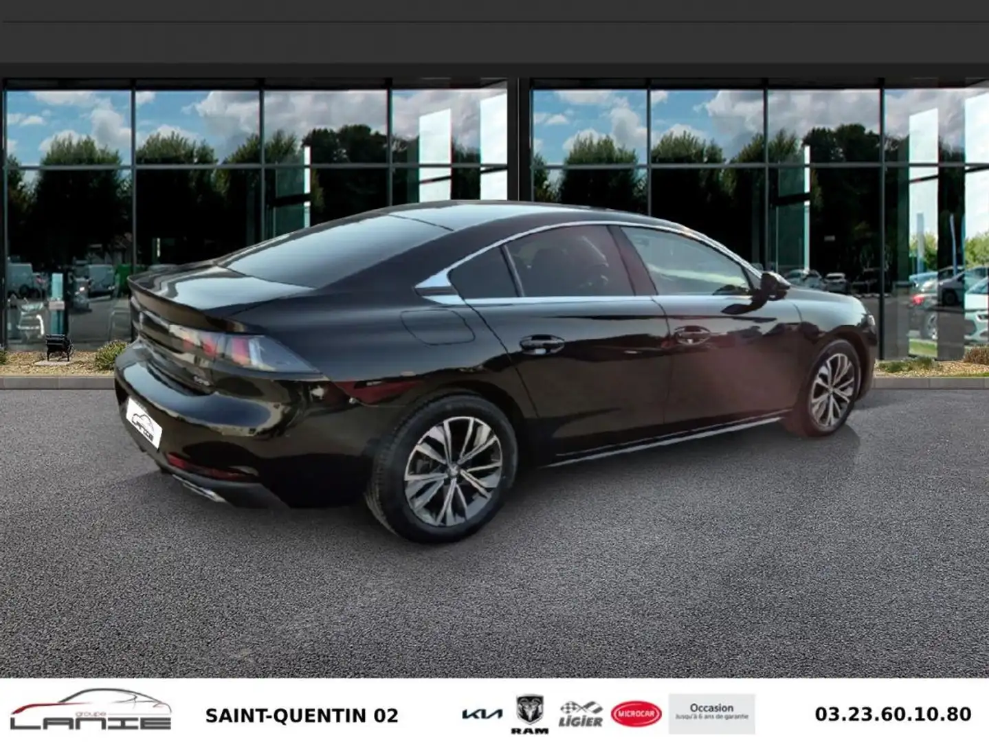 Peugeot 508 BlueHDi 130 ch S&S EAT8 Allure Pack Noir - 2