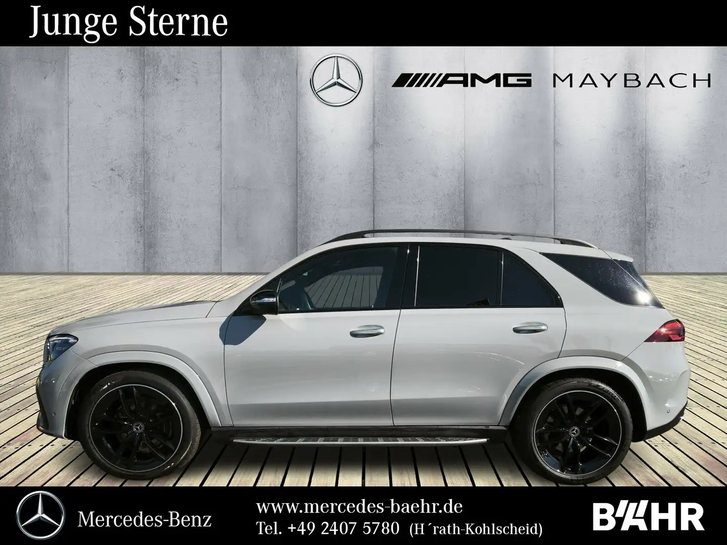 Mercedes-Benz GLE 450 GLE 450 d 4M AMG+Night/Pano/Airmatic/Distronic Grau - 2