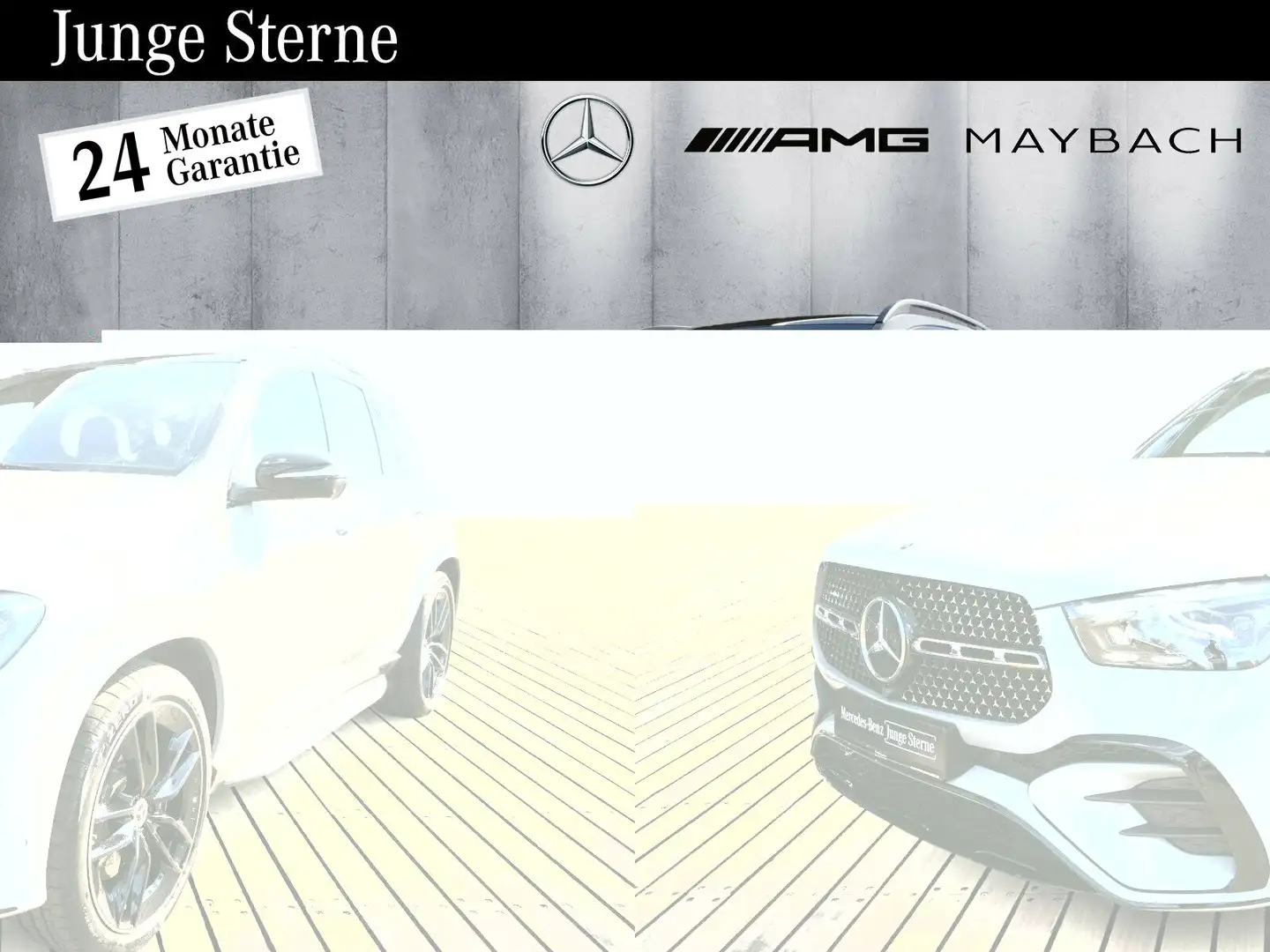 Mercedes-Benz GLE 450 GLE 450 d 4M AMG+Night/Pano/Airmatic/Distronic Grau - 1