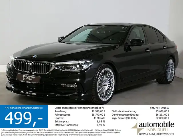 Alpina B5 BiTurbo Allrad 1.HandStandh LED NaviTV B&W
