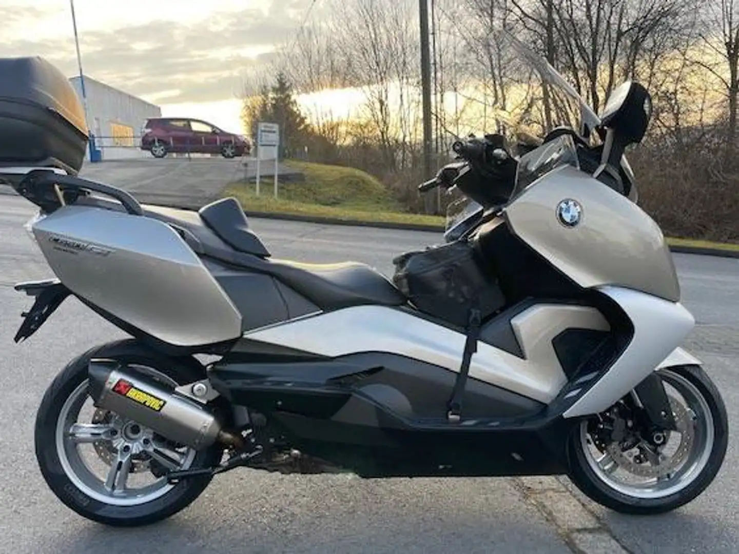 BMW C 650 GT ABS - Akrapovice Auspuff Argintiu - 1