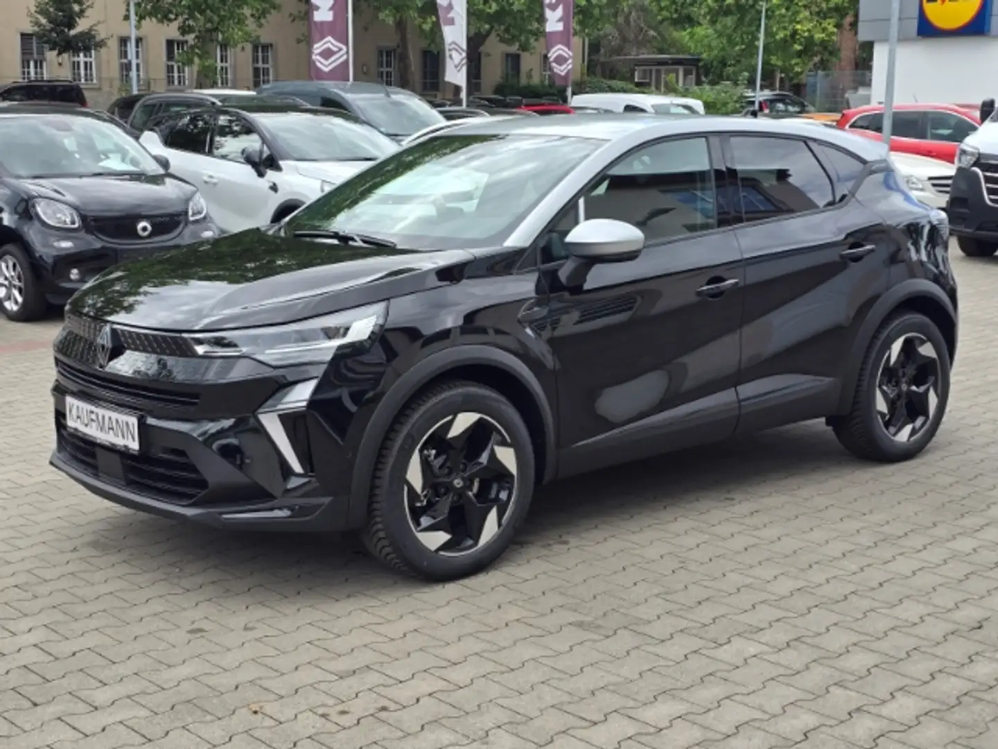 Renault Captur II Techno 1.6 E-TECH Hybrid 145 EU6e Schwarz - 1