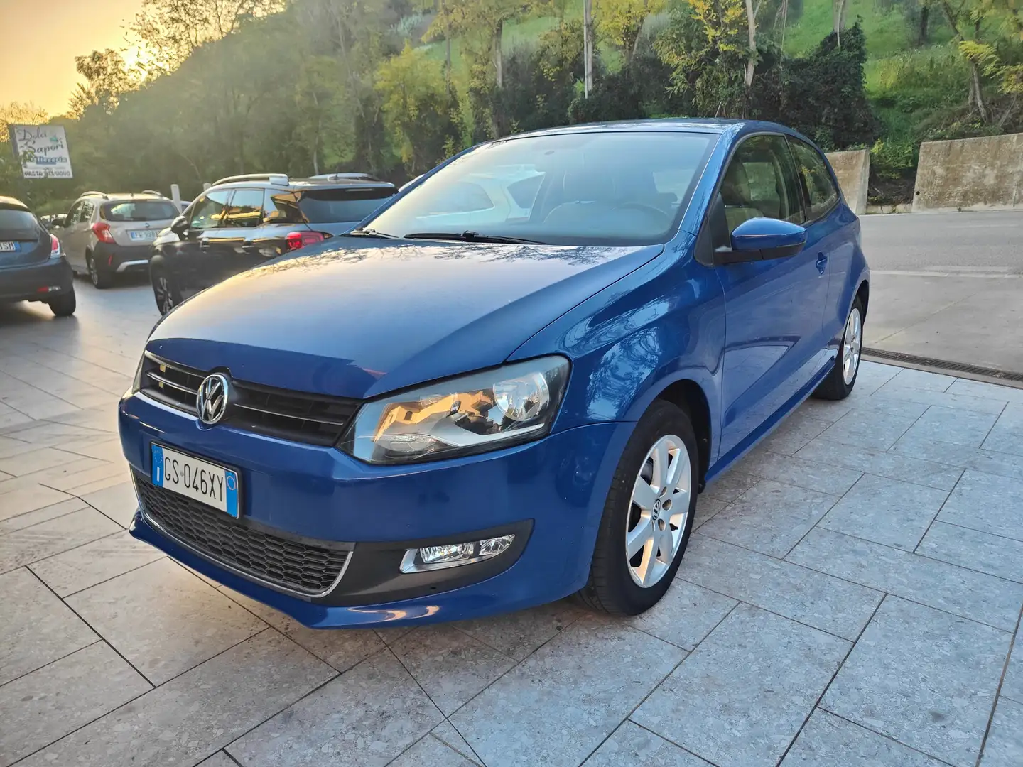 Volkswagen Polo Polo V 2009 3p 1.4 Highline dsg Blu/Azzurro - 1